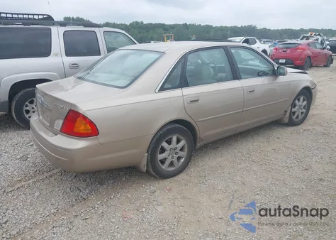 2002 Toyota Avalon Xls from USA, damaged, VIN 4T1BF28B72U201989